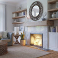 Bianco Carrara Thassos white polished marble herringbone mosaic tile