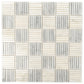 White and Gray  Mosaic Tile 