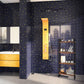 Dark Blue 12x12 Glossy Uniform Square Glass Mosaic Tile (20 pack, 18.69 sq ft/case) - Sample