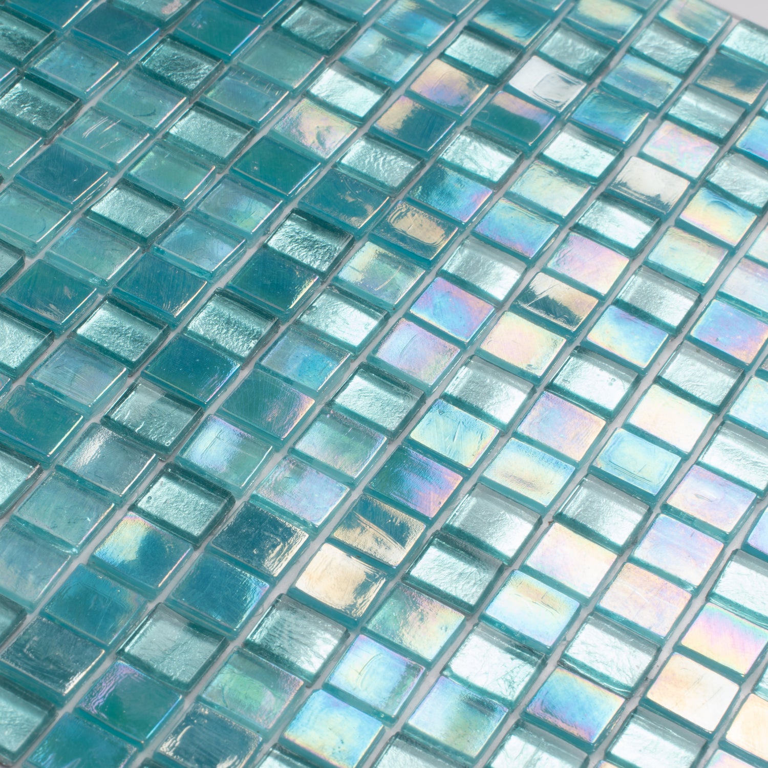 Mint Green 12x12 Uniform Square Glossy Glass Mosaic Tile (20 pack, 18.69 sq ft/case) - Sample