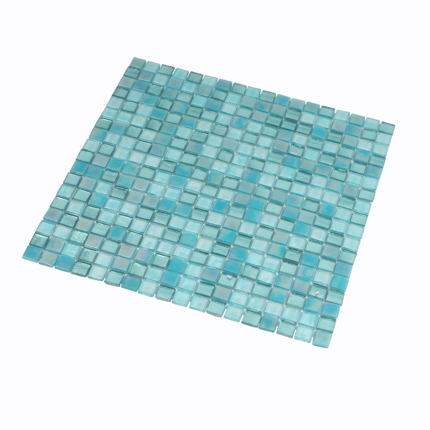 Mint Green 12x12 Uniform Square Glossy Glass Mosaic Tile (20 pack, 18.69 sq ft/case) - Sample