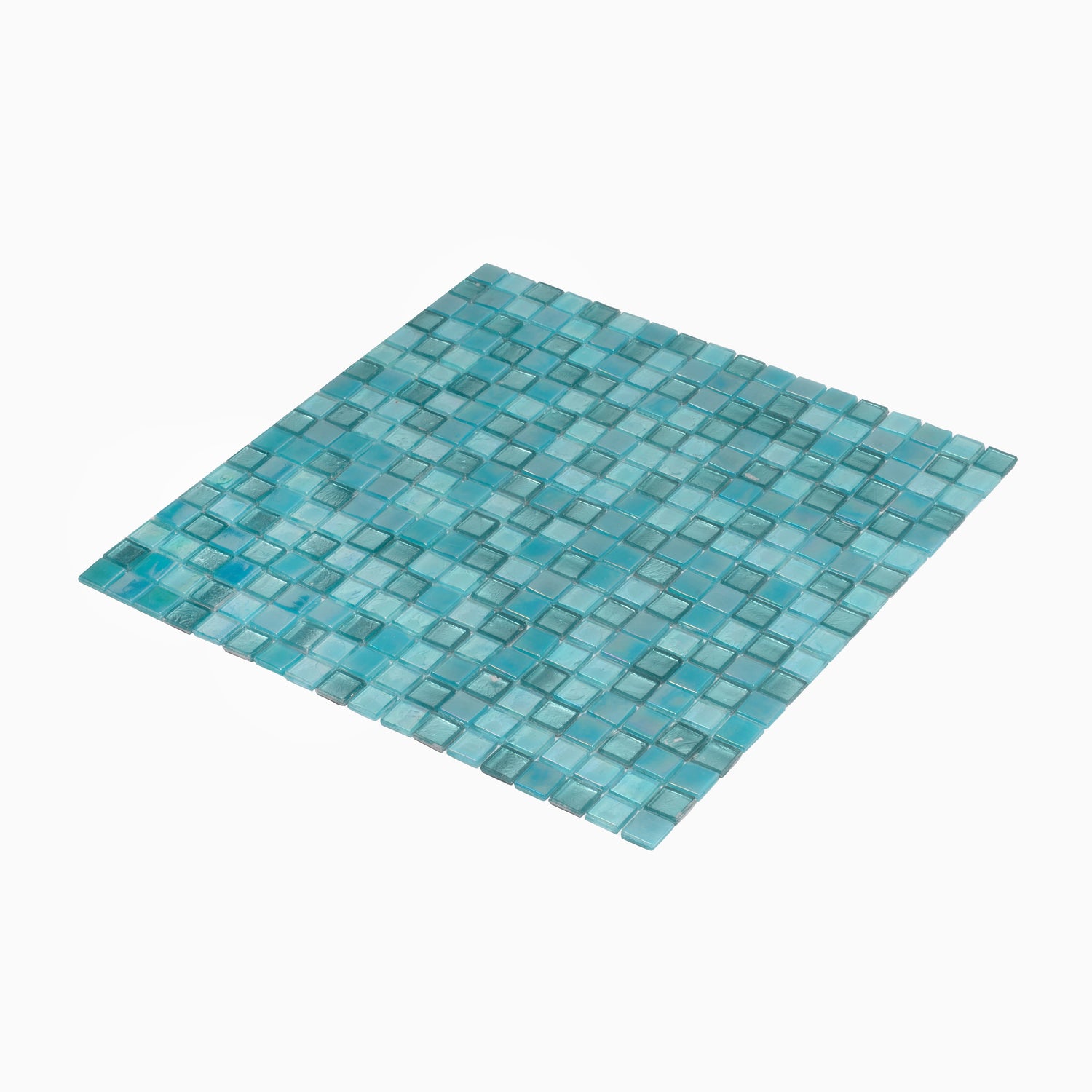 Mint Green 12x12 Uniform Square Glossy Glass Mosaic Tile (20 pack, 18.69 sq ft/case) - Sample