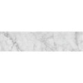 Sample - White 3x12 Textured Bianco Carrara Etched Dot Elongated Subway Tile (5 sq ft/case, 20-Pack)