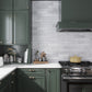 Sample - White 3x12 Textured Bianco Carrara Etched Dot Elongated Subway Tile (5 sq ft/case, 20-Pack)