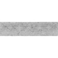 gray 3x12 textured limestone subway tile with etched dot pattern elongated design