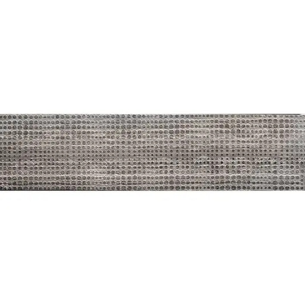 Sample - Wooden Grey 3x12 Textured Etched Dot Elongated Subway Tile (5 sq ft/case, 20-Pack)