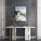 Sample - Eastern Black 3x12 Textured Etched Linear Wave Elongated Subway Tile (5 sq ft/case, 20-Pack)