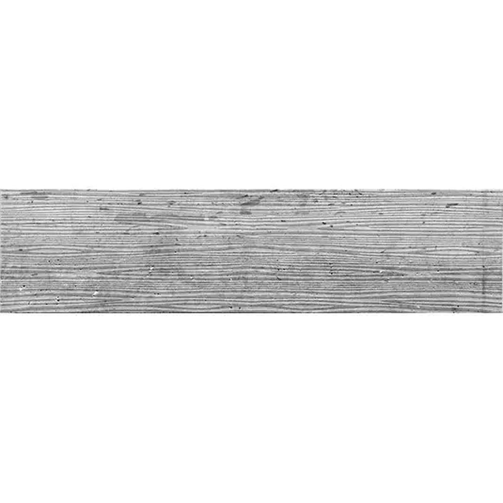 Gray 3x12 Textured Limestone Etched Linear Wave Elongated Subway Tile (5 sq ft/case, 20-Pack)