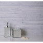 Sample - Gray 3x12 Textured Limestone Etched Linear Wave Elongated Subway Tile (5 sq ft/case, 20-Pack)