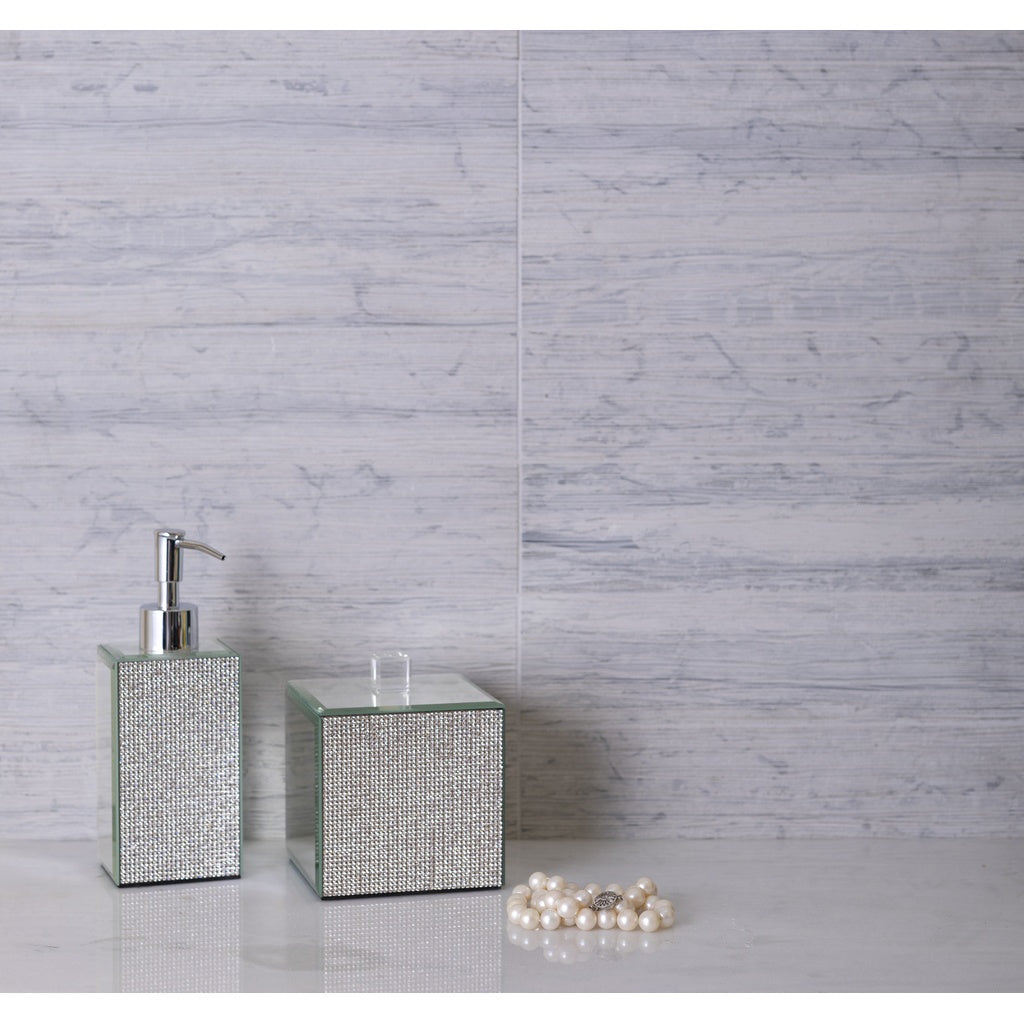Sample - Gray 3x12 Textured Limestone Etched Linear Wave Elongated Subway Tile (5 sq ft/case, 20-Pack)