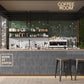 Sample - Eastern Black 3x12 Textured Etched Chevron Elongated Subway Tile (5 sq ft/case, 20-Pack)