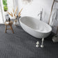 Sample - Eastern Black 3x12 Textured Etched Reptille Elongated Subway Tile (5 sq ft/case, 20-Pack)