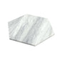 Sample - Light Gray 10x10 Honed Calacatta Bluette Hexagon Tile (2.95 sq ft/case, 5-Pack)