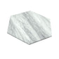 Sample - Light Gray 10x10 Honed Calacatta Bluette Hexagon Tile (2.95 sq ft/case, 5-Pack)