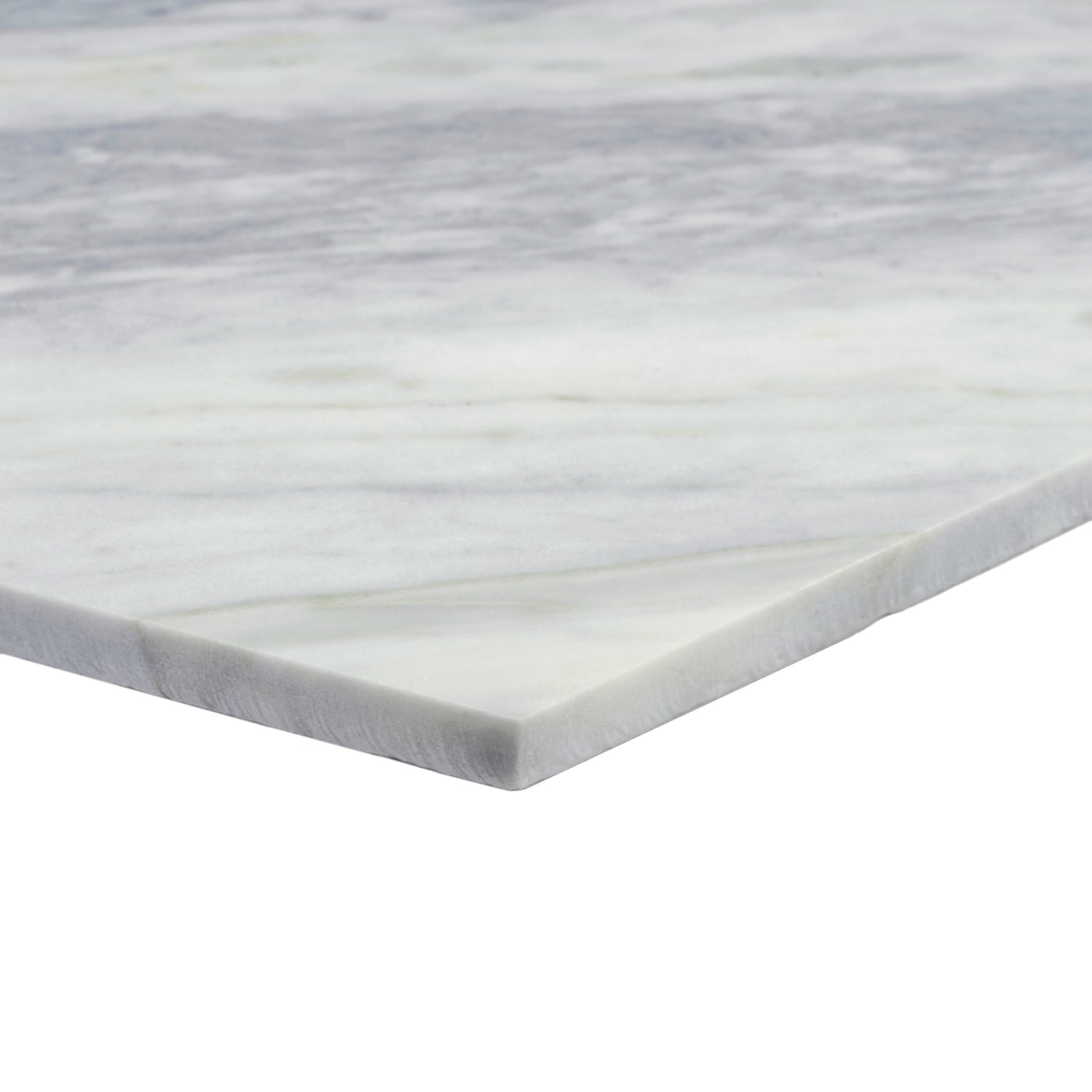 Sample - Light Gray 10x10 Honed Calacatta Bluette Hexagon Tile (2.95 sq ft/case, 5-Pack)
