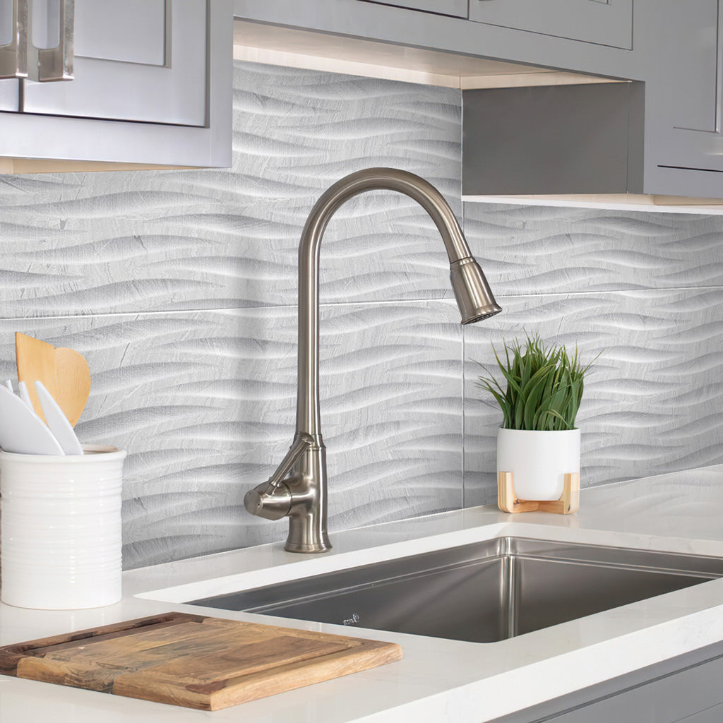 Apollo Tile Dark Gray 8-in x 24-in Matte Porcelain Brick Look Floor and Wall Tile (10.751-sq. ft/ Carton)