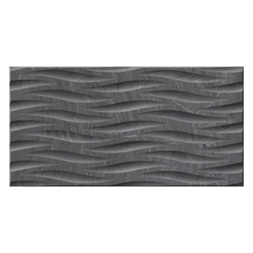 Coal Black 12x24 Matte Field Porcelain Tile (5 pack, 10.763 sq ft/case) - Sample