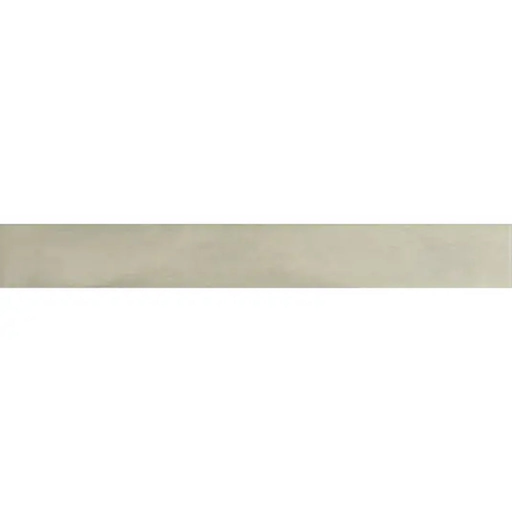 Agave matte porcelain elongated subway tile in a pale green shade and grid pattern