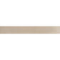 Warm greige 2x16 matte porcelain elongated subway tile in neutral beige tone