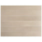 Warm greige 2x16 matte porcelain elongated subway tiles arranged horizontally