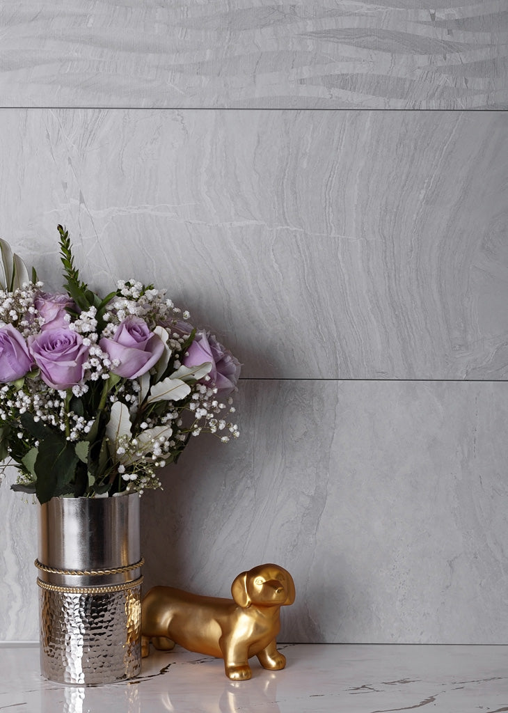 Light Gray 12x24 Field Matte Porcelain Tile (5 pack, 10.763 sq ft/case) - Sample