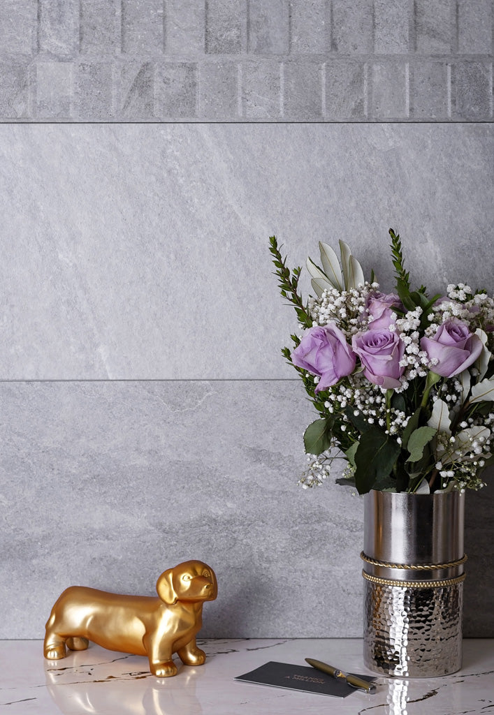 Coin Gray 12x24 Field Matte Porcelain Tile (5 pack, 10.763 sq ft/case) - Sample