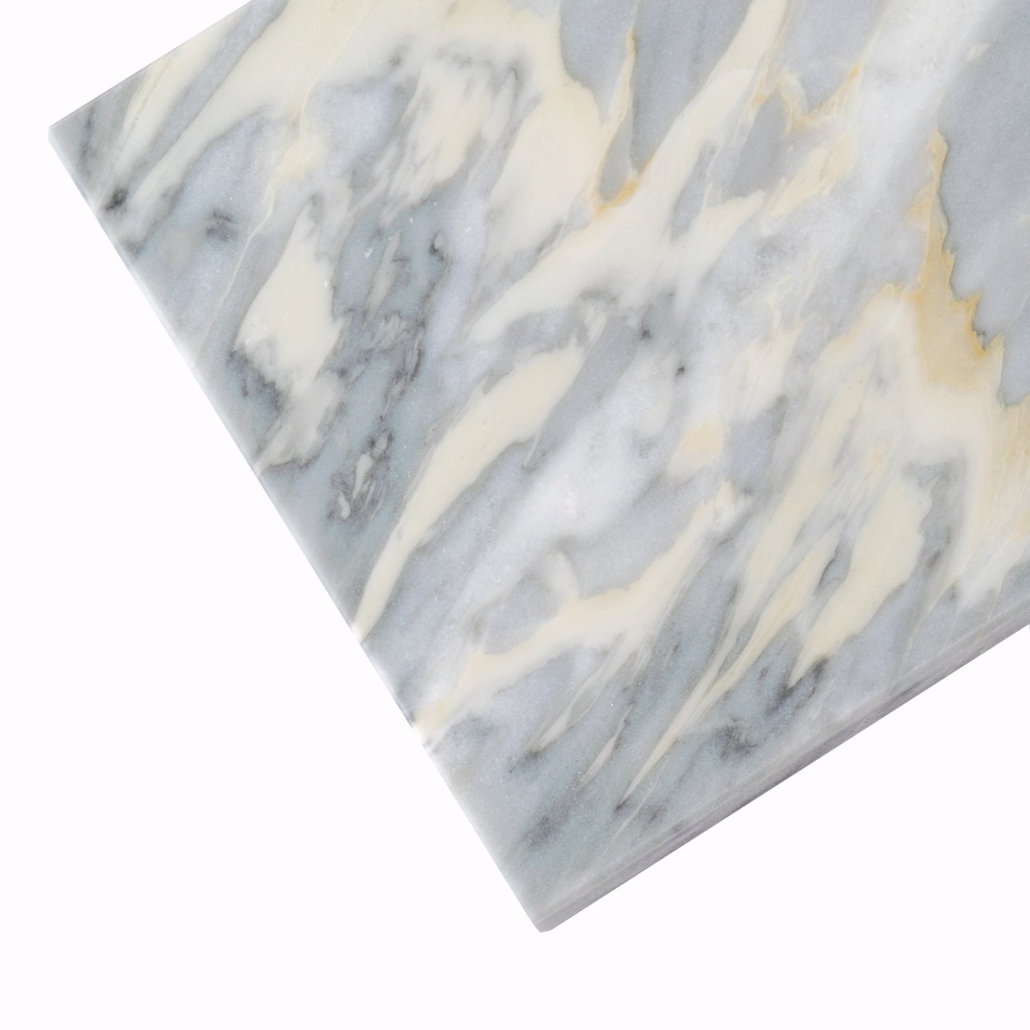 Gray 4x12 Polished Subway Marble Tile (15 pack, 5 sq ft/case) - Sample