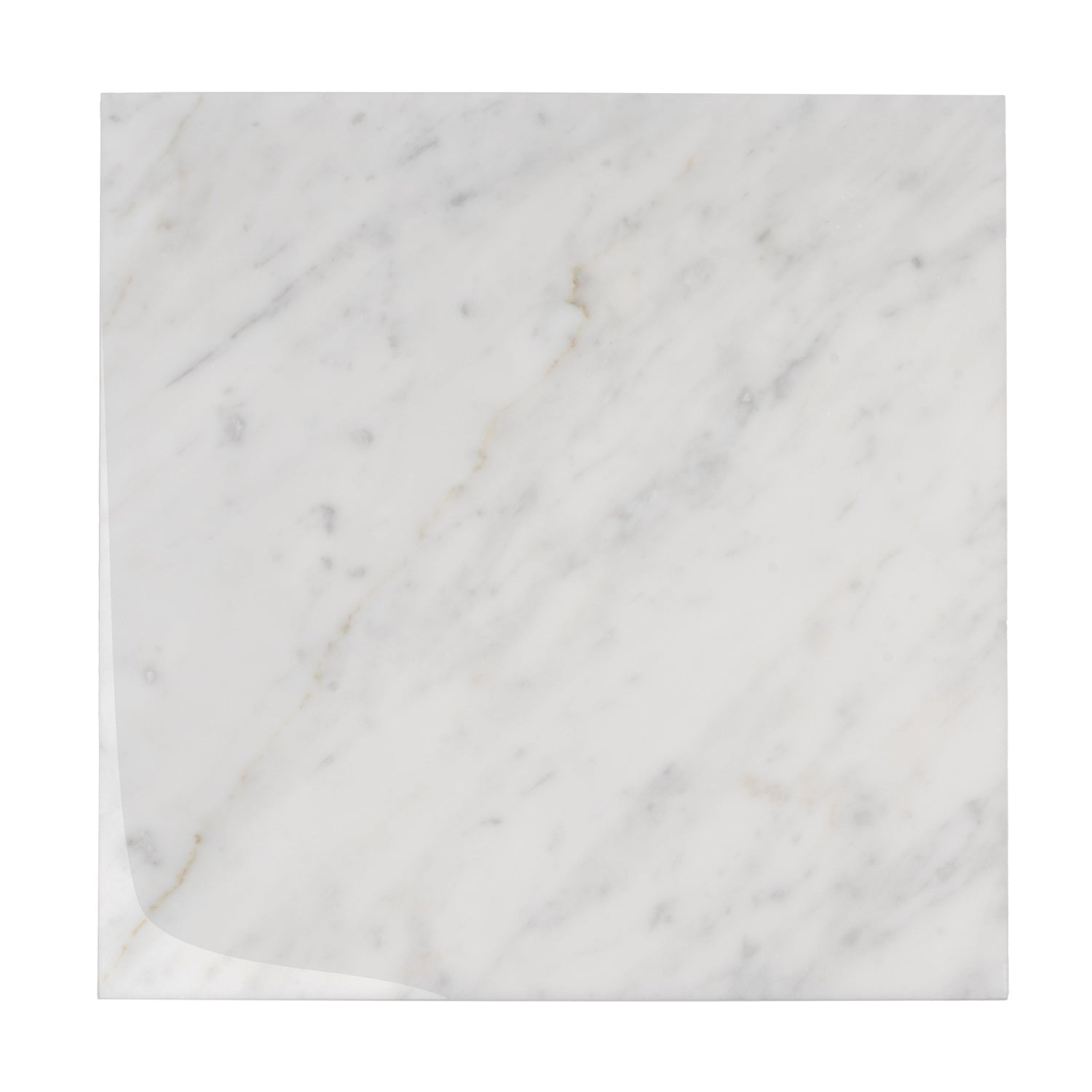 White 12x12 Honed Field Marble Tile (10 pack, 10 sq ft/case) - Sample