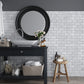 White 3x6 Polished Beveled Subway Bianco Carrara Marble Tile (40 pack, 5 sq ft/case)