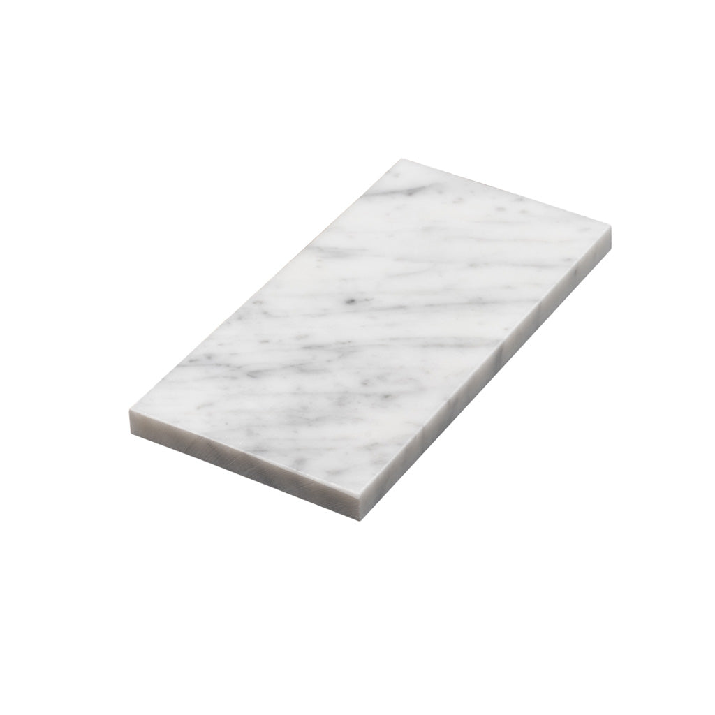 White 3x6 Subway Honed Marble Tile (40 pack, 5 sq ft/case) - Sample