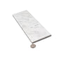 White 4x12 Subway Polished Marble Tile (15 pack, 5 sq ft/case) - Sample