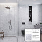 White 0.5x12 Marble Polished Pencil Tile Trim (10 pack, 0.5 sq ft/case) - Sample