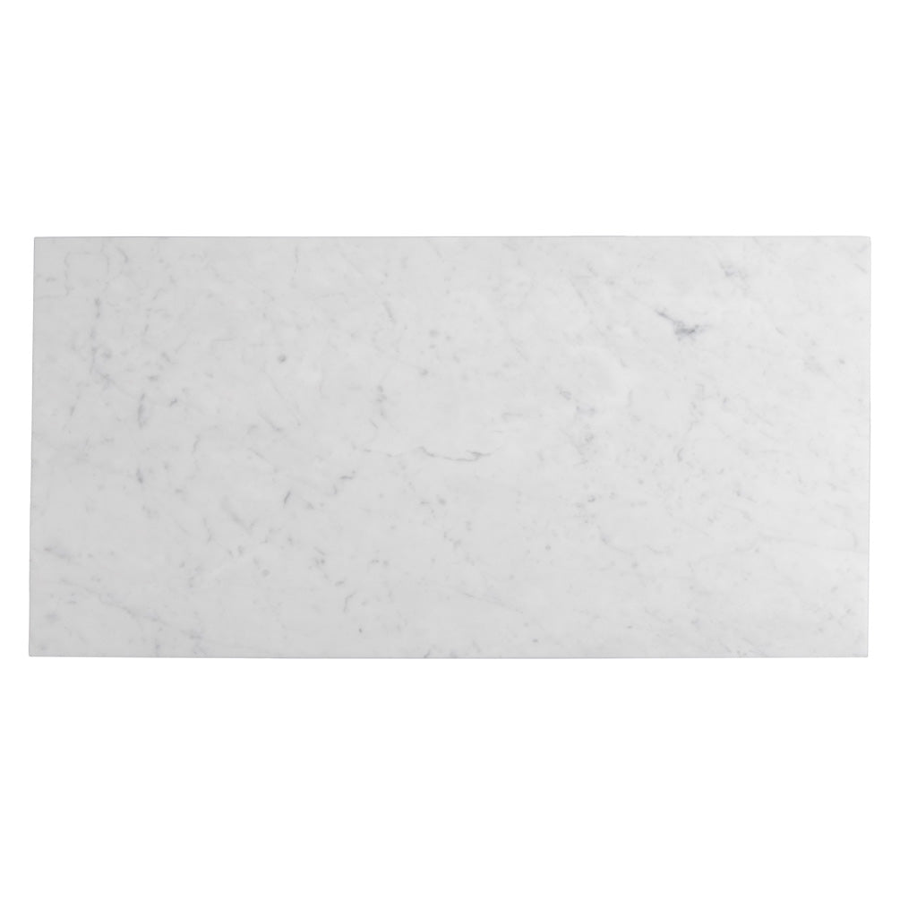 White 12x24 Field Polished Marble Tile (5 pack, 10 sq ft/case) - Sample