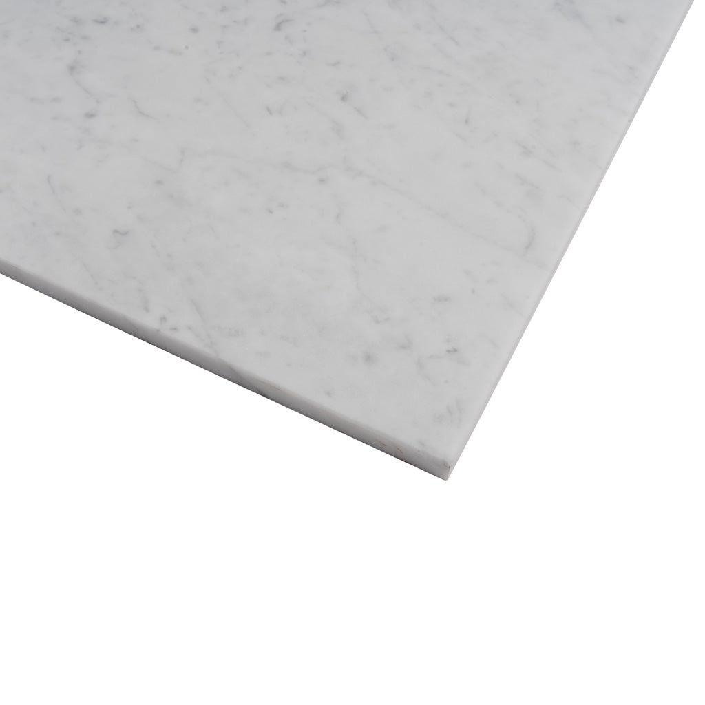 White 12x24 Field Polished Marble Tile (5 pack, 10 sq ft/case) - Sample