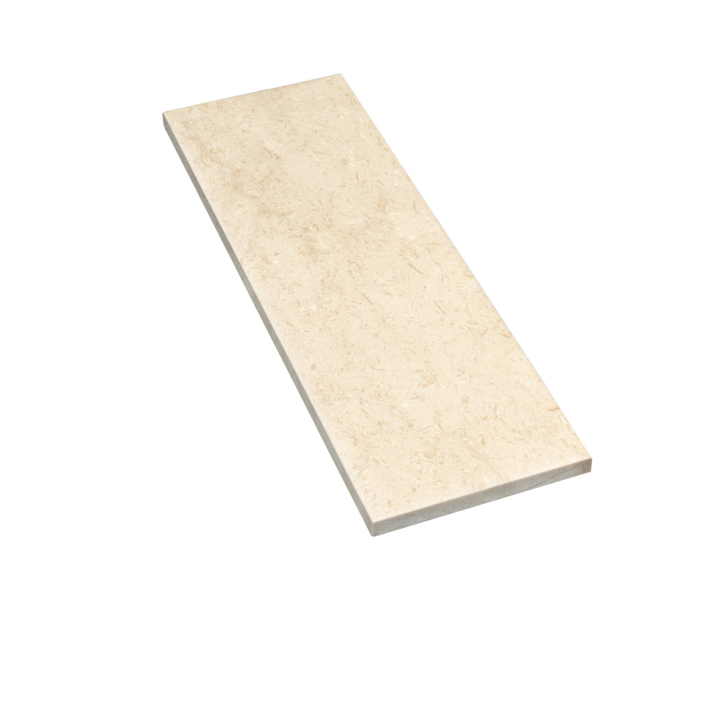 Beige 4x12 Honed Subway Marble Tile (15 pack, 5 sq ft/case) - Sample