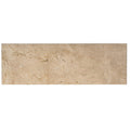 Sample - Beige 4x12 Polished Subway Crema Marfil Marble Tile (15 pack, 5 sq ft/case)