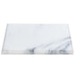 White 3x6 Marble Polished Beveled Subway Tile (40 pack, 5 sq ft/case) - Sample