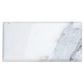 White 3x6 Marble Polished Beveled Subway Tile (40 pack, 5 sq ft/case) - Sample