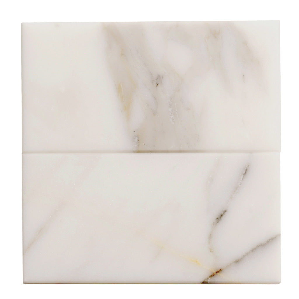 3x6 White Marble Wall Tile