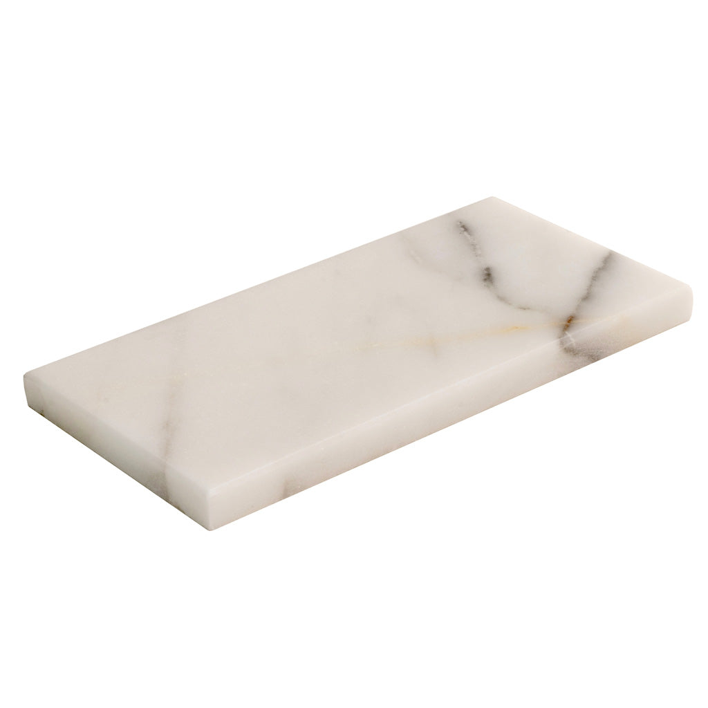 White 3x6 Honed Marble Subway Tile (40 pack, 5 sq ft/case) - Sample