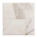 Sample - White 3x6 Honed Subway Calacatta Gold Marble Tile (40 pack, 5 sq ft/case)