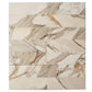 White 4x12 Marble Polished Subway Tile (15 pack, 5 sq ft/case) - Sample