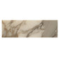 White 4x12 Marble Polished Subway Tile (15 pack, 5 sq ft/case) - Sample