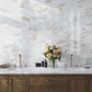 White 4x12 Polished Subway Calacatta Gold Marble Tile (15 pack, 5 sq ft/case)