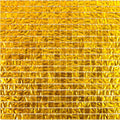 Sample - Gold 12x12 Uniform Square Glossy Glass Mosaic Tile (20 pack, 18.69 sq ft/case)