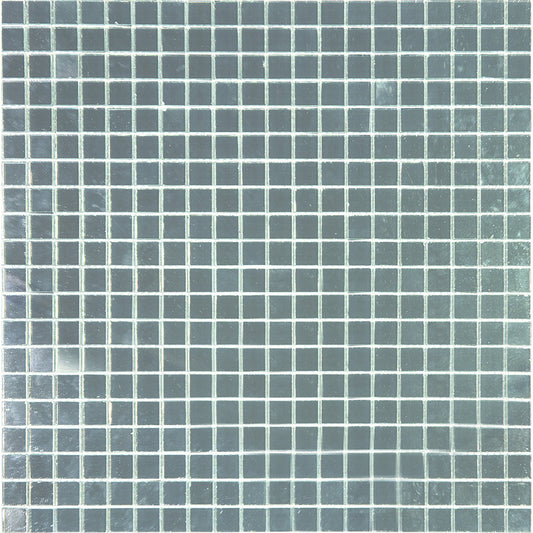 20-pack Altin 11.6 in. x 11.6 in. Glossy Silver Glass Mosaic Wall and Floor Tile (18.69 sq. ft./case)