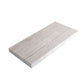 Chic Cloud Gray Honed Marble Tile