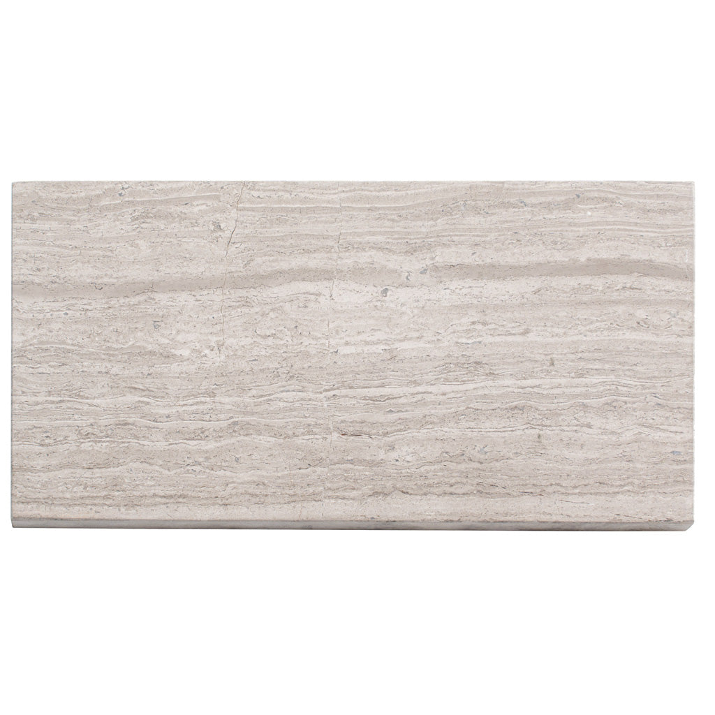 Magnificent Crisp Cloud Gray Marble Subway Tile