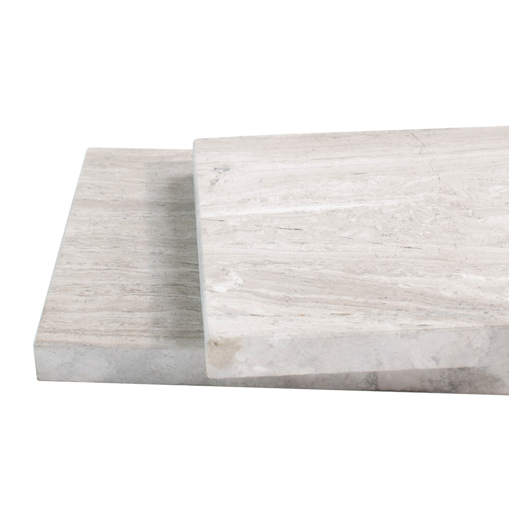 Elegant Refined Cloud Gray Marble Tile