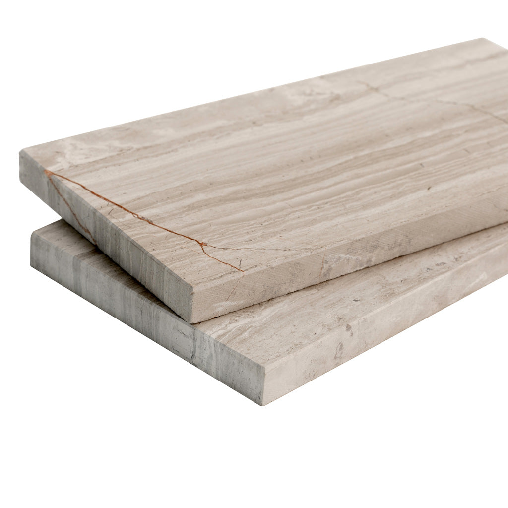 Sleek Cloud Gray Polished Marble Tile